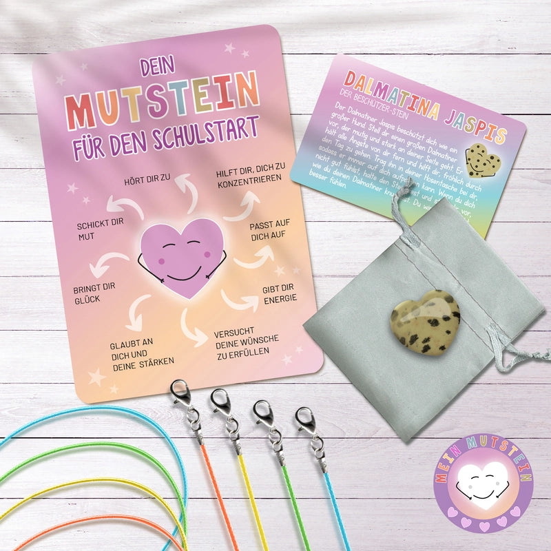 MutStein Halskette - Einschulung