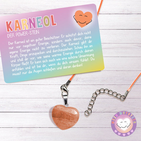 MutStein Halskette - Einschulung