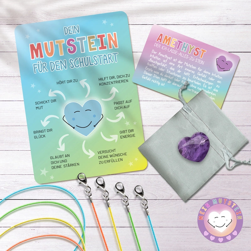 MutStein Halskette - Einschulung