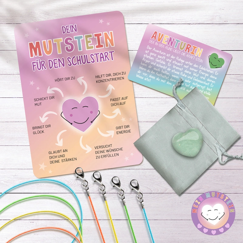 MutStein Halskette - Einschulung
