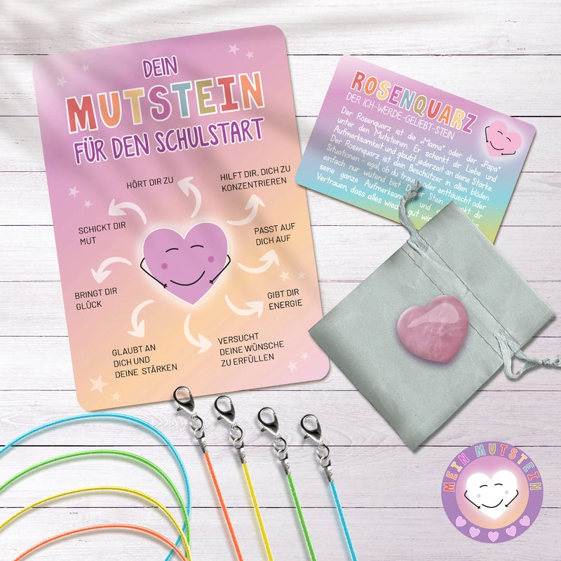 MutStein Halskette - Einschulung