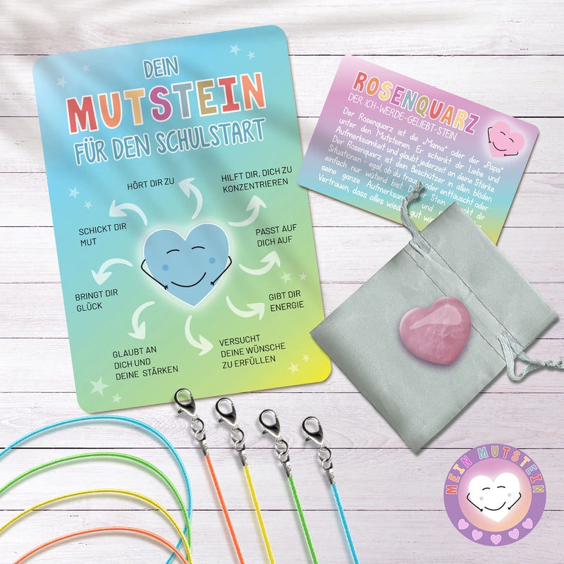 MutStein Halskette - Einschulung