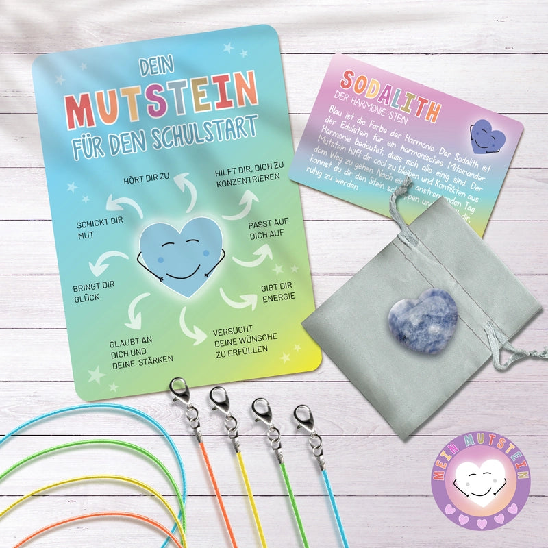 MutStein Halskette - Einschulung