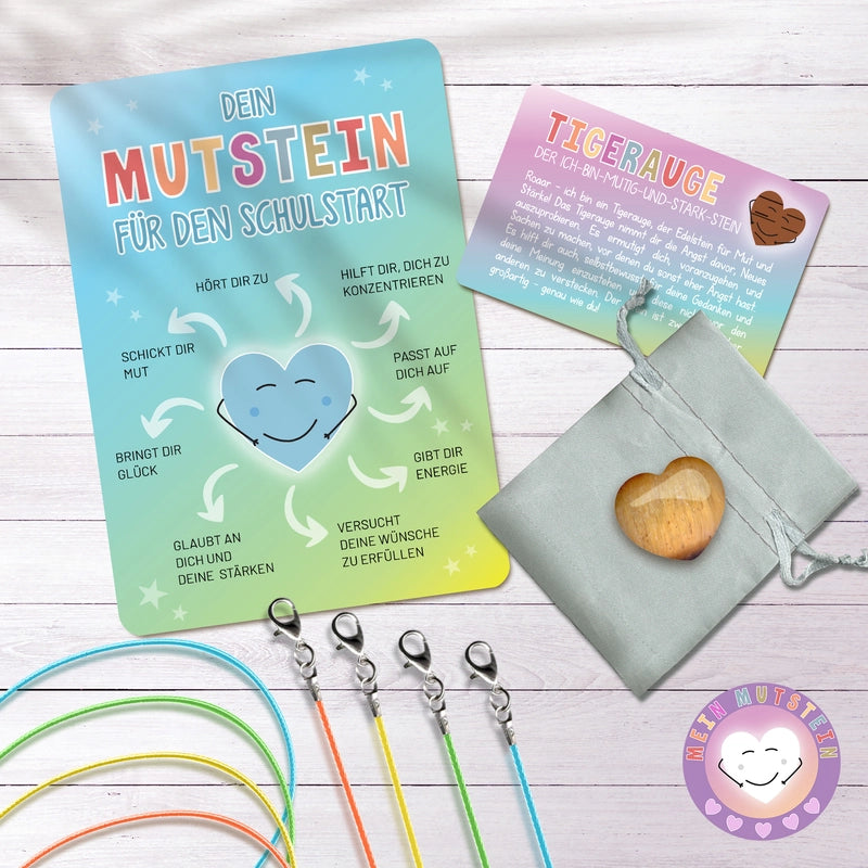 MutStein Halskette - Einschulung