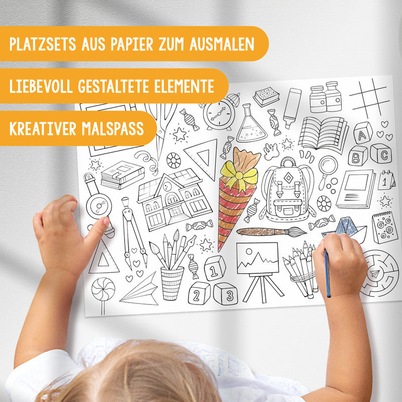 Platzsets "Schulstart"